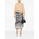 Maison Margiela Dame Strikkevarer Brun L,
