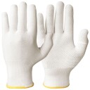 Granberg 0483 Bomull arbeidshanske med PVC-dots, 12 Par