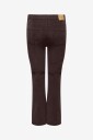 Only Carmakoma   Manchester bukser  Carmary Global Hw Cord Flared Pant   Svart