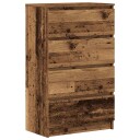 Skjenk gammelt tre 60x35x98,5 cm konstruert tre