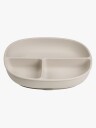 b.box Tallrik med lock Silikon Latte