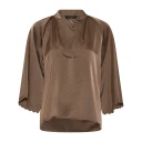 Bruuns Bazaar Dame Bluser & Skjorter Brun M,