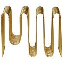 Aytm - Curva Magazine Holder Gold AYTM