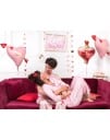 PartyDeco Folieballong Hjerte med Pil