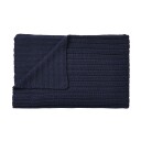Muuto Ample Ullpledd Midnight Blå 160x130