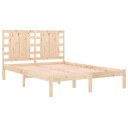 vidaXL Sengeramme heltre furu 120x200 cm