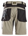 Snickers Workwear 6112 LiteWork Shorts khaki/svart Khaki/Svart, Klær