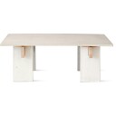 Arnold Salongbord 65x110 cm Lys Betong
