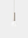 Ferm Living Socket takpendel høy - grå