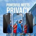 PanzerGlass iPhone 16 3-i-1 Beskyttelsessett med Privacy-glass og HardCase