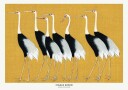 Japanese Red Crown Crane Plakat / 21x30