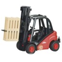 Bruder Linde H30d Gaffeltruck Rød