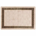  Teppe Runner MARSA Svart 100 x 150 cm Polyester og PVC