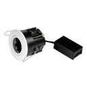 NVC Arden 68 innbygningsspot, rund, GU10, hvit