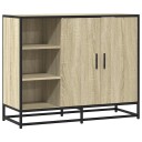  Skjenk sonoma eik 92x35x76 cm konstruert tre 8721102840791