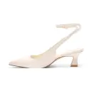 Stuart Weitzman Dame Sko Hvit 40 EU,