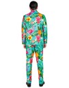 Widmann UV Glow Kostymedress med Tropisk/Flamingomotiv til Herre Medium