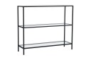 Lychester Avlastningsbord 100 cm   Svart
