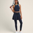 Wilson W Doubles Tight Classic Navy, Padel- og tennisskjørt dame