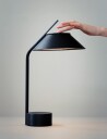 Stelton Vinkel LED portabel bordlampe Black