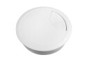 Schneider Electric Kabelgjennomføring 2 stk 60mm -Hvit - 1283930