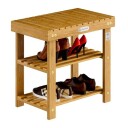 2 i 1 skohylle og sittebenk   50x33x46 cm