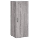  Veggskap grå sonoma 34,5x34x90 cm 8720845440268