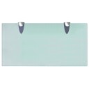 vidaXL Flytende hyller 2 stk glass 40x20 cm 8 mm