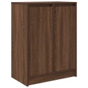  Skjenk brun eik 57x34x76 cm konstruert tre