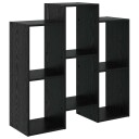  Serviesskap Svart Eik 90 x 30 x 90 cm