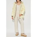 Rethinkit Studios Wide Rib Pants Merci - Cream - L