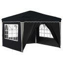  Pop up Festtelt Antrasitt 288 x 288 x 245 cm Oxford Stoff