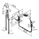 Damixa Pakningssett 3- Hulls Batteri
