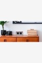 NeXtime Bord  Veggklokke Flip Clock 24HR 18 cm Hvit