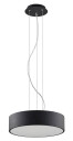 Arcchio Noabelle LED-hengelampe, svart, 40 cm