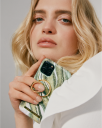 iDeal of Sweden Fashion Case Galaxy S20 Ultra Cosmic Green Swirl