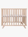 ROBA Wooden Playpen 75X100 Cm - White - 75X 100CM