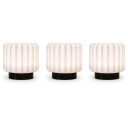 Atelier Pierre Dentelles 9 Portable Bordlampe 3 pcs. Ø9 Black