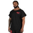 Gorilla Wear Men Augustine Old School Work Out Top black/red large/xlarge