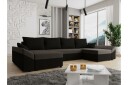 Midfeld 4 sits Hörnbäddsoffa Brown/Black  