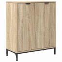  Serviesskap Sonoma eik 69,5 x 33 x 82 cm Konstruert tre