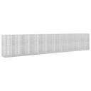 vidaXL Gabion med 3,5 mm wire og 5x2,5 cm nett 1050x100x200 cm