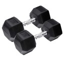 Orange Gym   Hex Dumbbell   8 kg   sett med 2