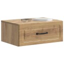  Vegghengt Nattbord Artisan eik 49 x 34,5 x 20 cm Konstruert tre