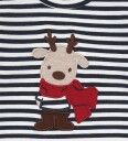 Hust and Claire Body I/e - HCBilly - Baby Deer - Mer Navy - Hust and Claire - 68 - Langermet Body Brun Hvit Marineblå Rød - 62