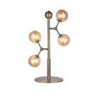 Halo Design Atom Bordlampe Antikk Messing/rav