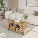 Solven Sofabord 90x42,5x51 cm - Eik