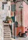 Street scene Scilla Italy Plakat / 70x100cm