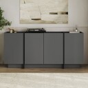 Sorlan Konsollbord 180 cm - Antrasitt, svart