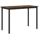 vidaXL Spisebord 110 x 100 x 75 cm METALL